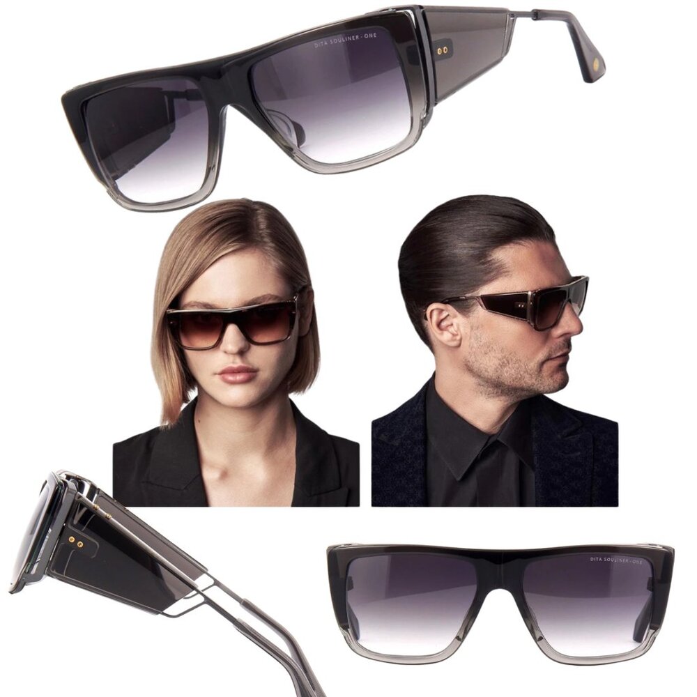 New AUTHENTHIC Dita SOULINER-ONE SUNGLASSES UNISEX $975 - Picture 1 of 4